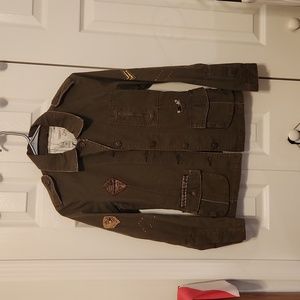 CHI OLE denim architect jacket